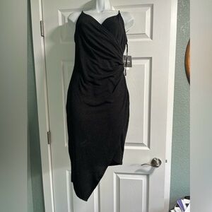 NWT women's M holiday shimmery black dress New sexy By&By cocktail